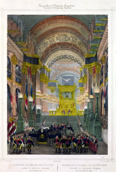 La llegada de las cenizas de Napoleón a L